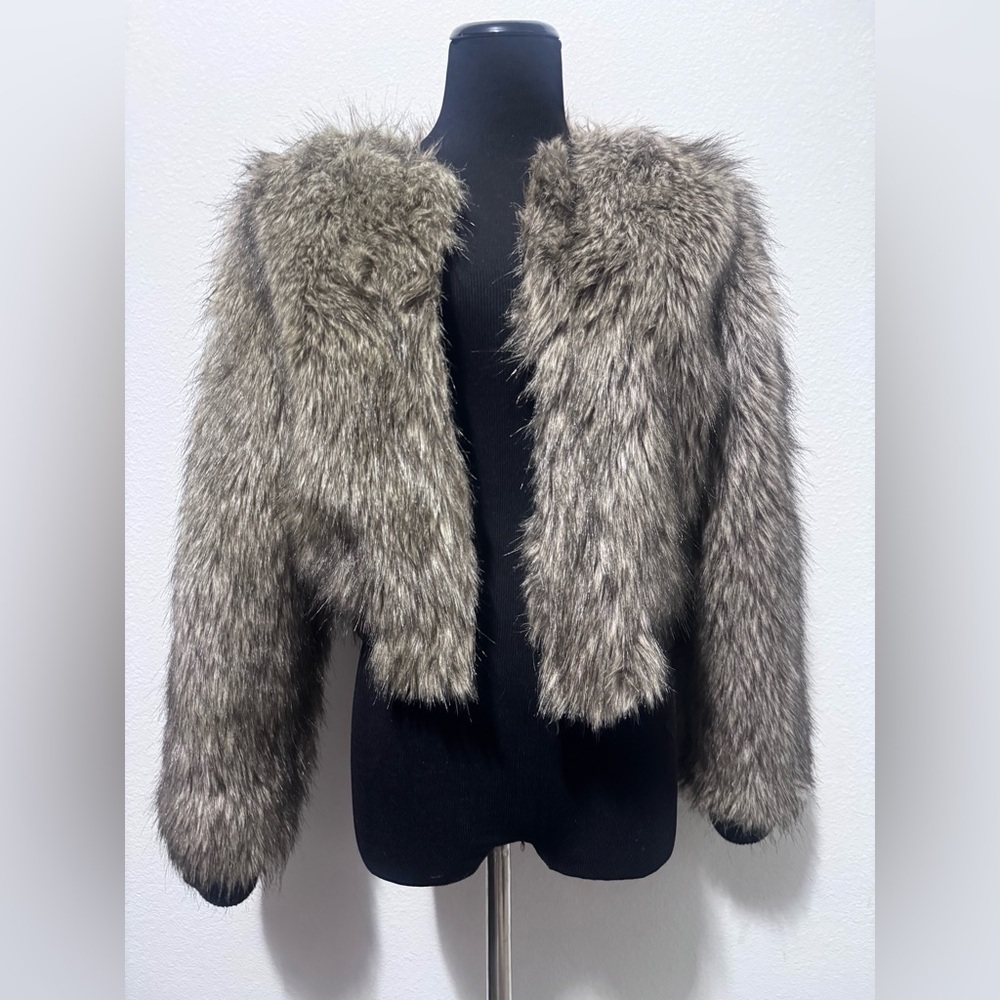 Chic Faux Fur Jacket